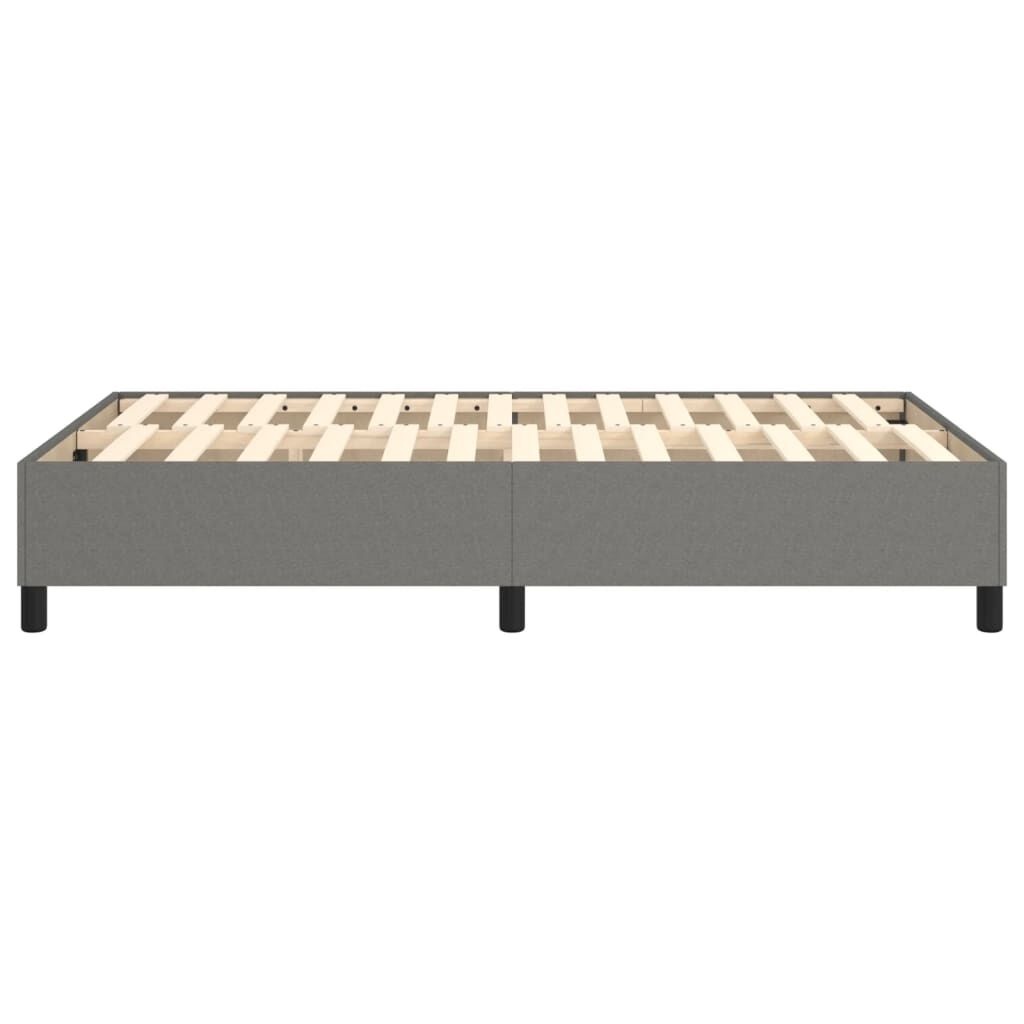 vidaXL Bedframe 120x200 Donkergrijs -35% Korting!
