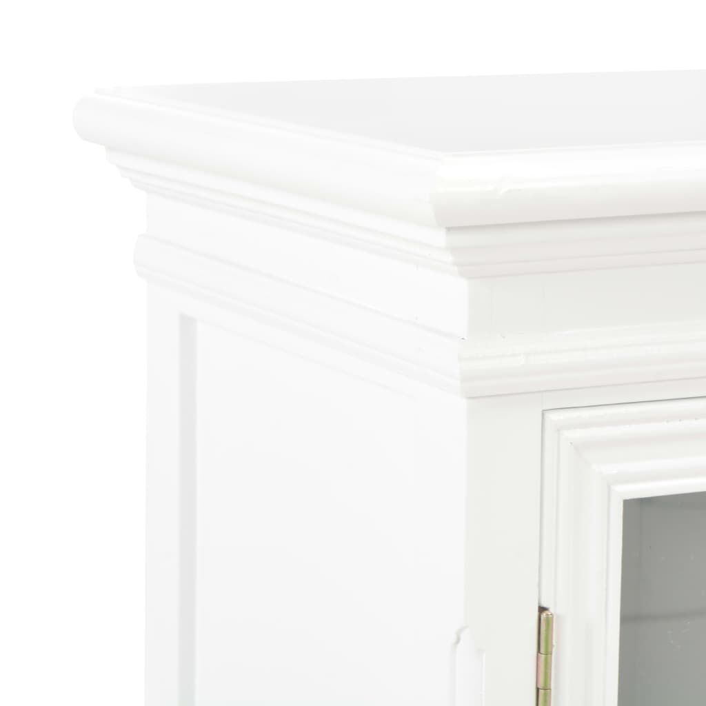 vidaXL Dressoir Grenenhout Wit 70cm -35% Korting! (Retour)