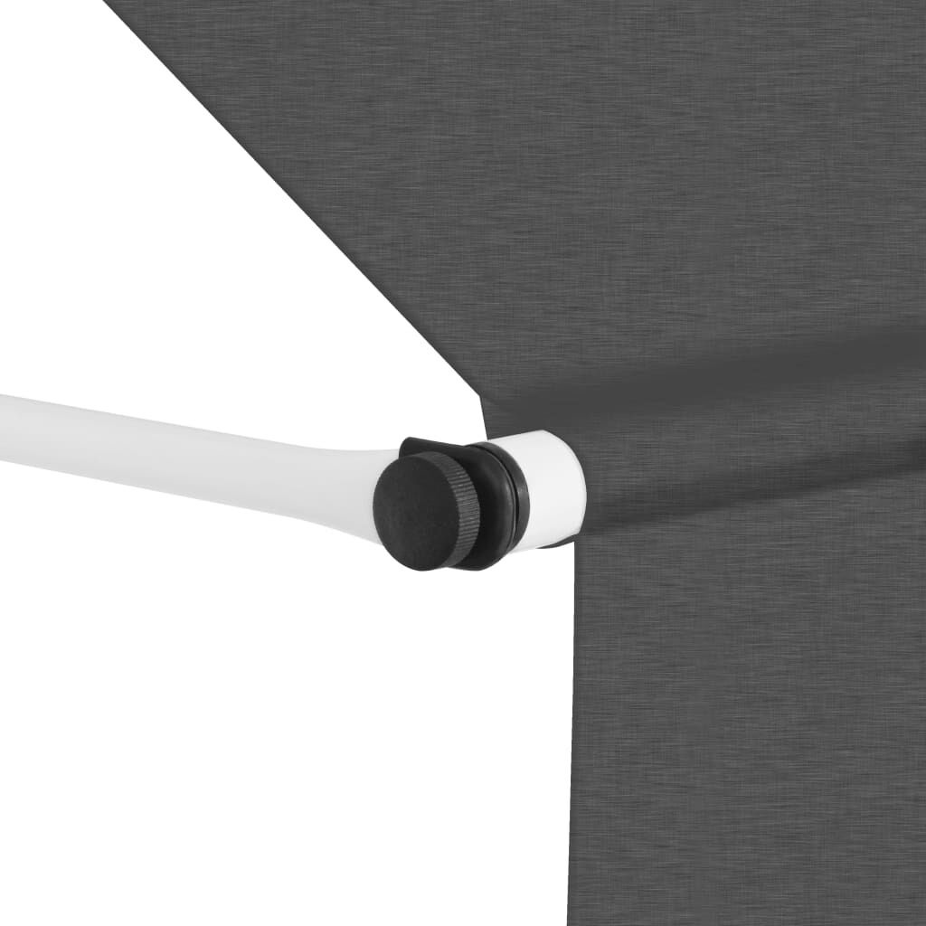 VidaXL Luifel 150cm Antraciet - Handmatig - 35% Korting!