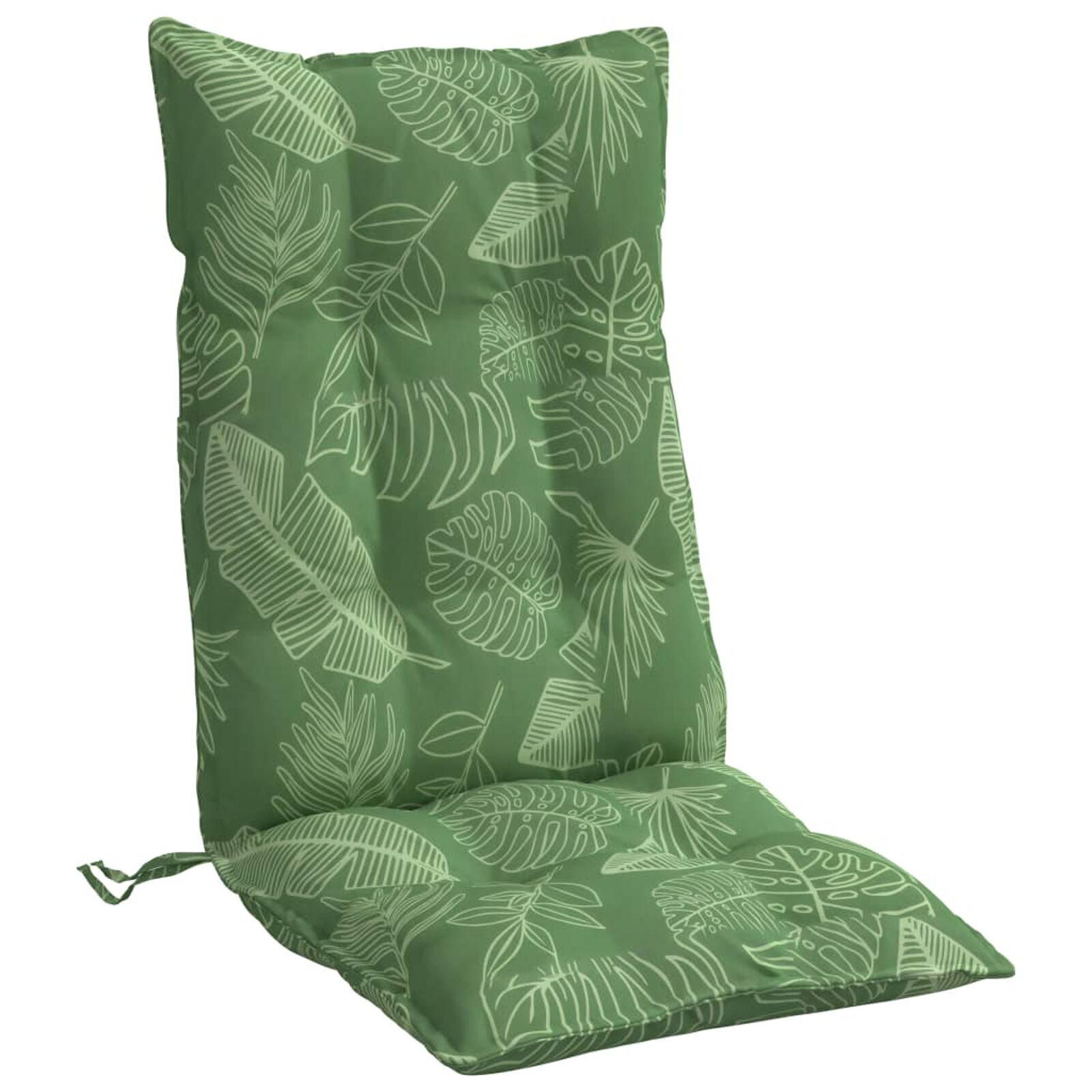vidaXL Stoelkussens Hoge Rug Blad - 4 stuks - 35% Korting!