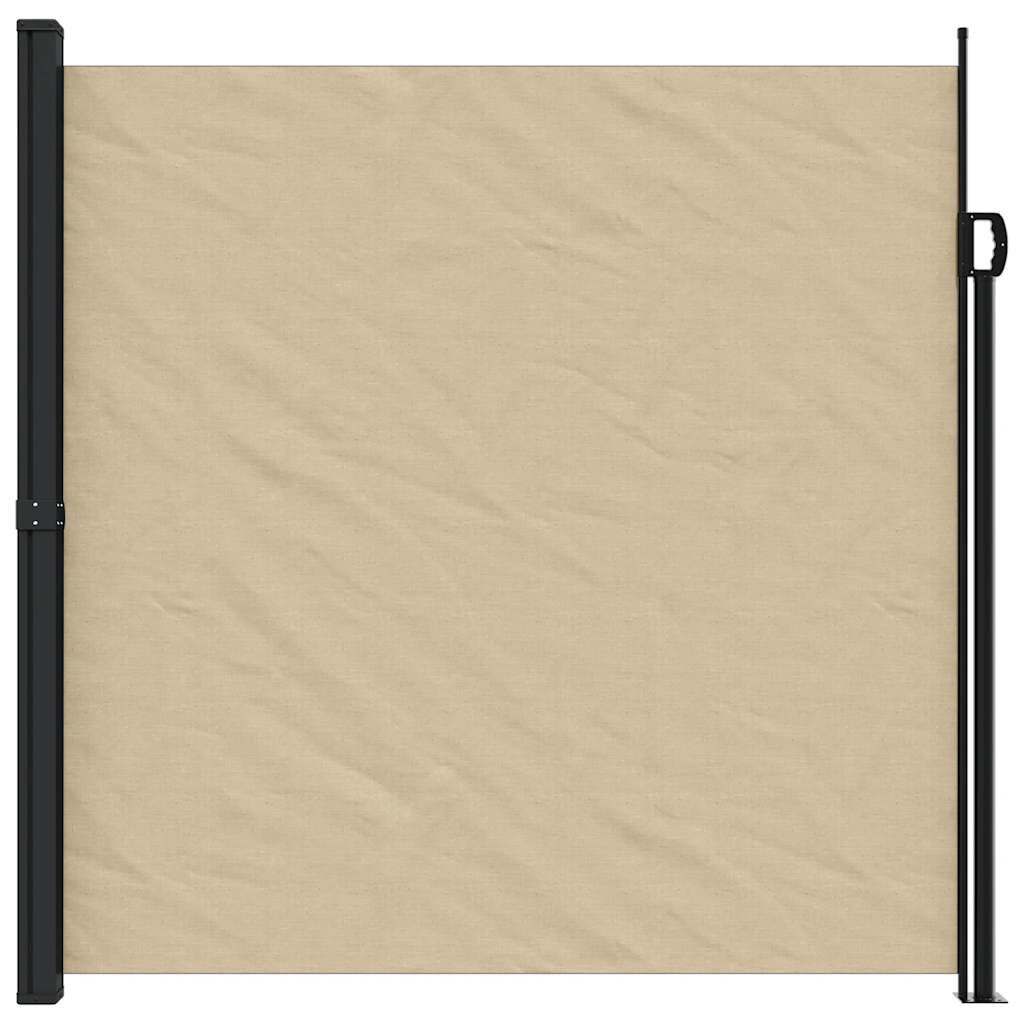 VidaXL Uittrekbaar Windscherm 200x300cm Beige - 35% Korting!
