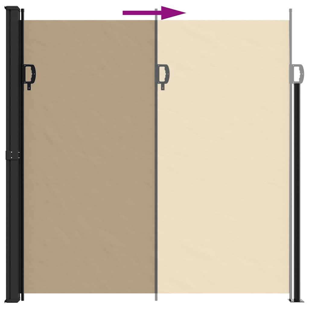 VidaXL Uittrekbaar Windscherm 200x300cm Beige - 35% Korting!