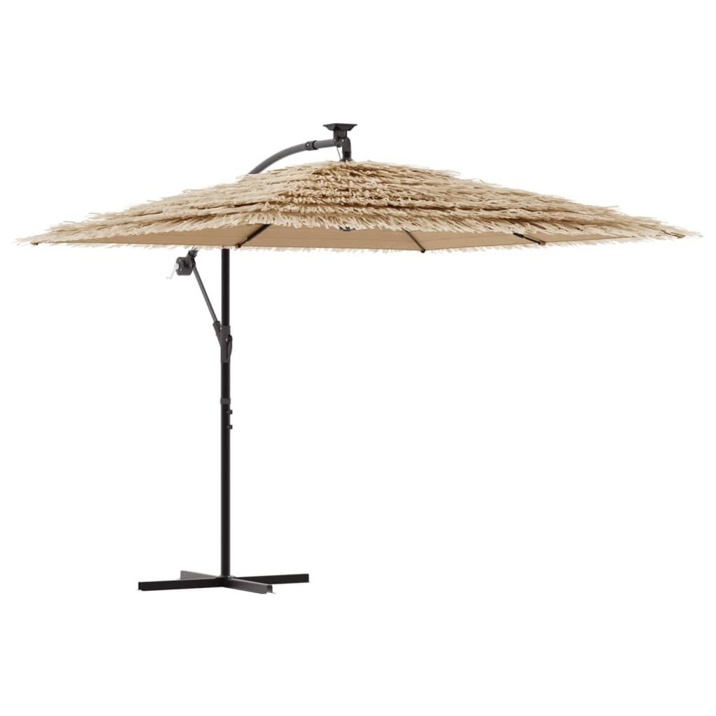 Bruine Parasol 246x246cm - 35% Korting! (Lichte Gebruikssporen)