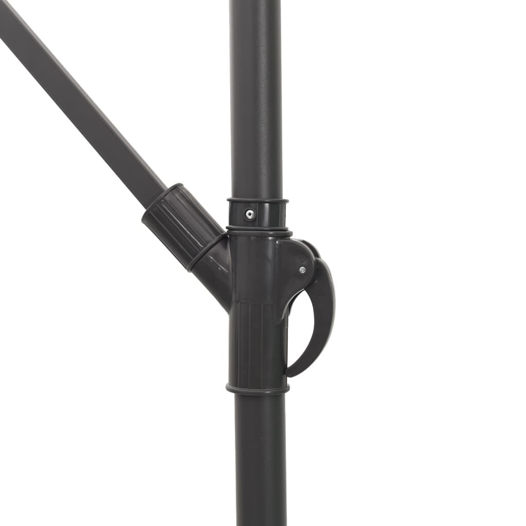 Bruine Parasol 246x246cm - 35% Korting! (Lichte Gebruikssporen)