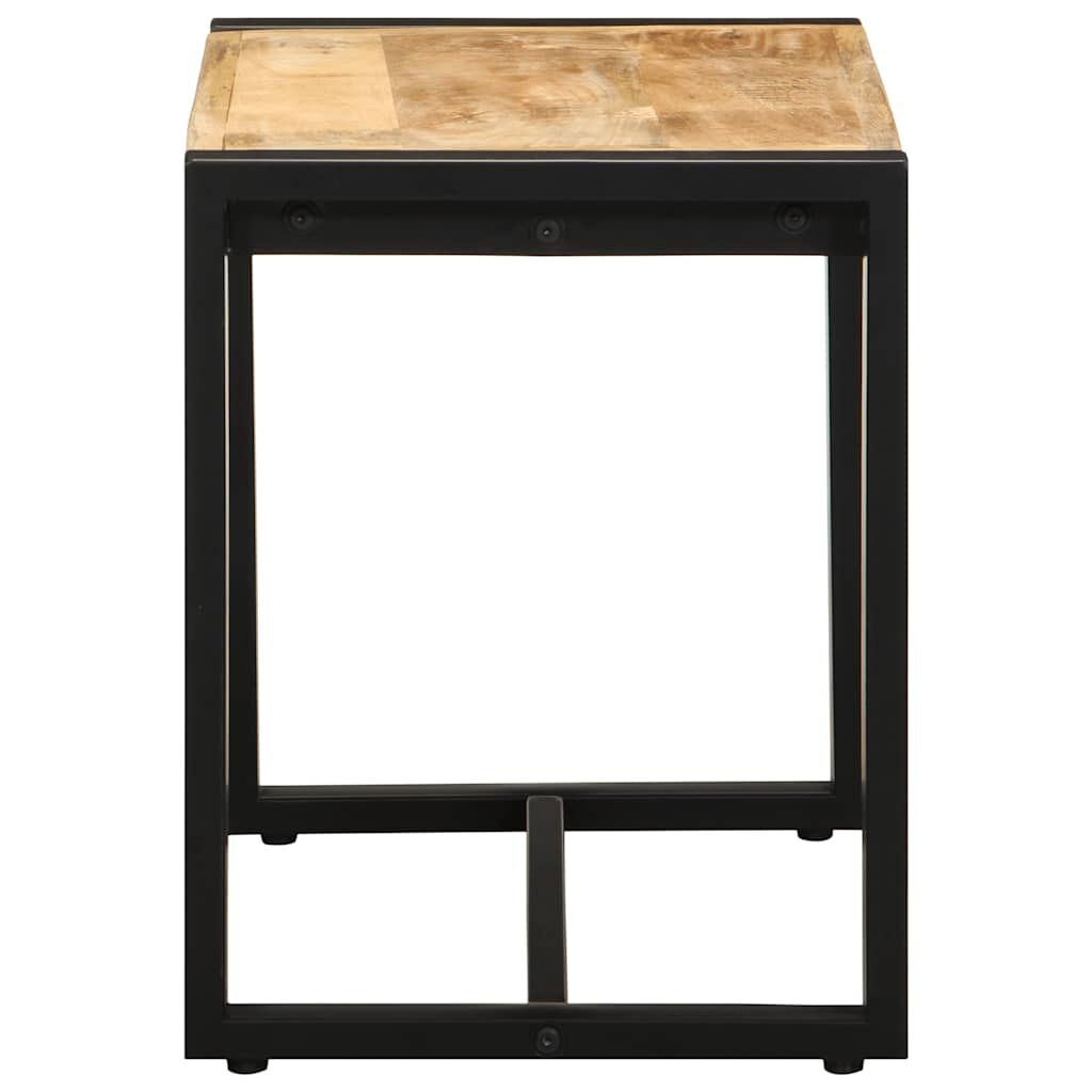vidaXL Bank Mango Hout 60cm - 35% Korting! Ruw & Stoer
