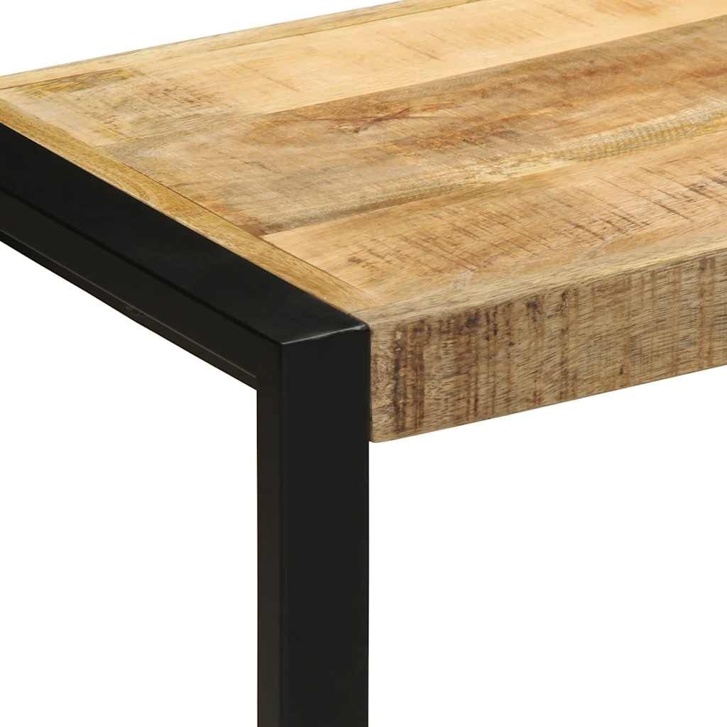 vidaXL Bank Mango Hout 60cm - 35% Korting! Ruw & Stoer