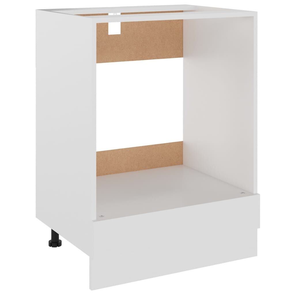 vidaXL Ovenkast Riga Wit - 60cm - 35% Korting!