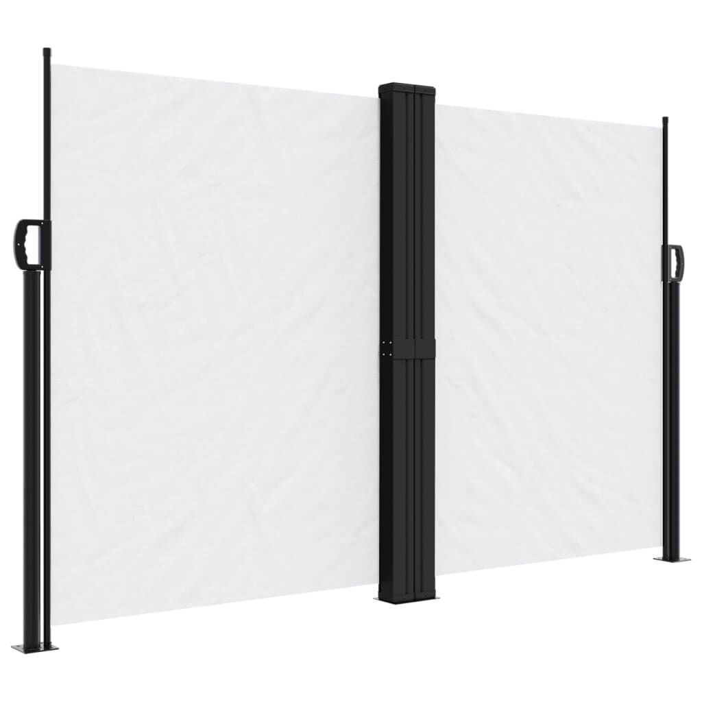 vidaXL Uittrekbaar Windscherm 160x1200cm Wit - 35% Korting!