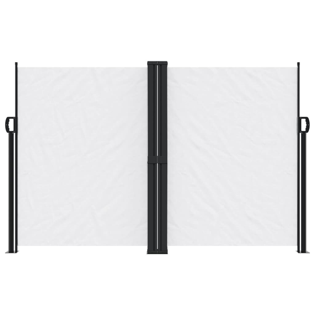 vidaXL Uittrekbaar Windscherm 160x1200cm Wit - 35% Korting!