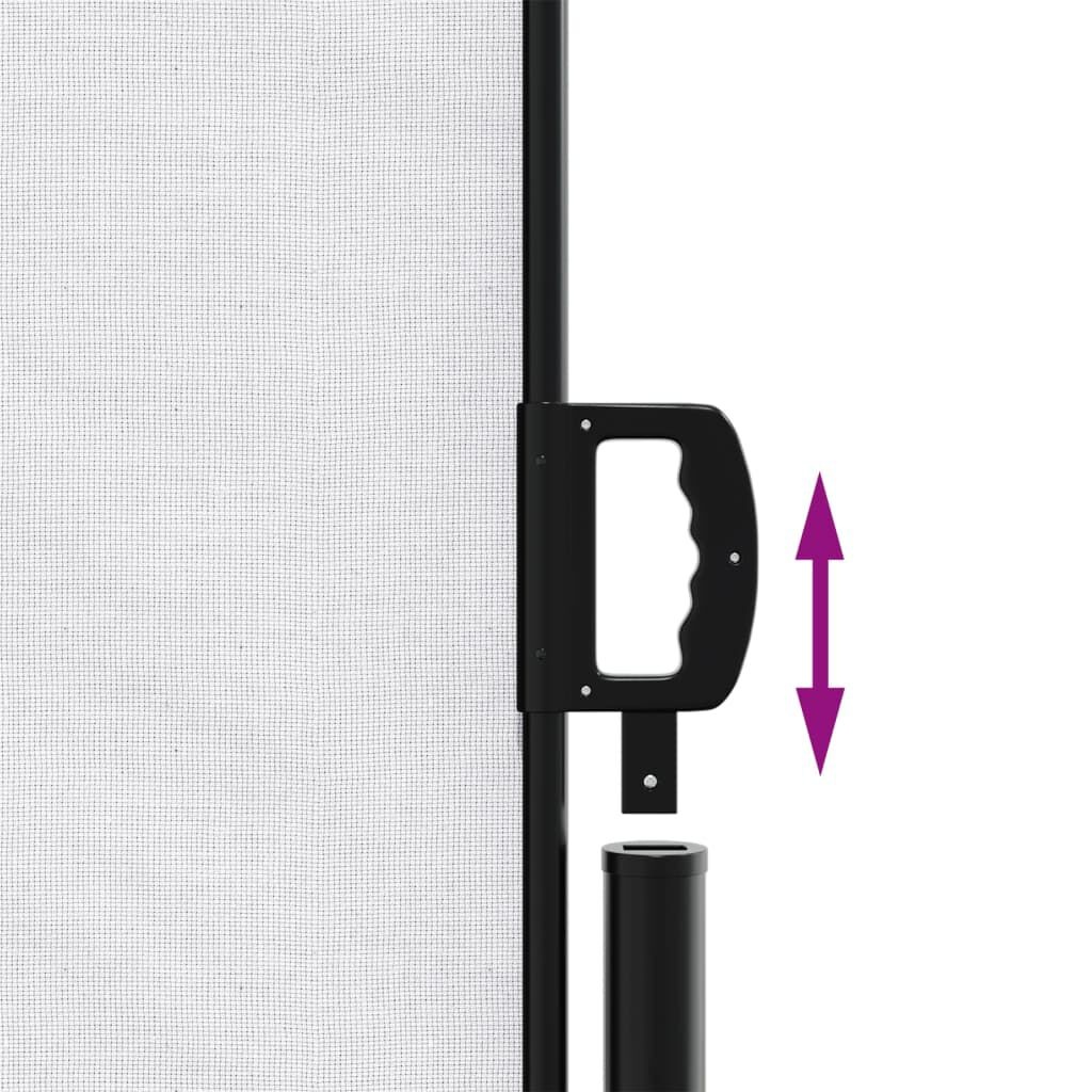 vidaXL Uittrekbaar Windscherm 160x1200cm Wit - 35% Korting!