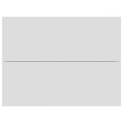 vidaXL Nachtkastjes Wit (2 st) - 40x30x30cm - 35% Korting!