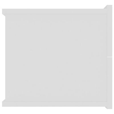 vidaXL Nachtkastjes Wit (2 st) - 40x30x30cm - 35% Korting!
