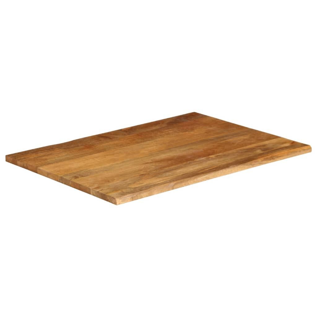 Massief Mangohouten Tafelblad 100x80cm - 35% Korting!