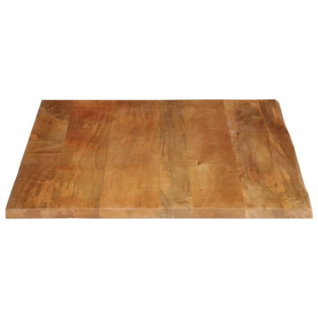 Massief Mangohouten Tafelblad 100x80cm - 35% Korting!