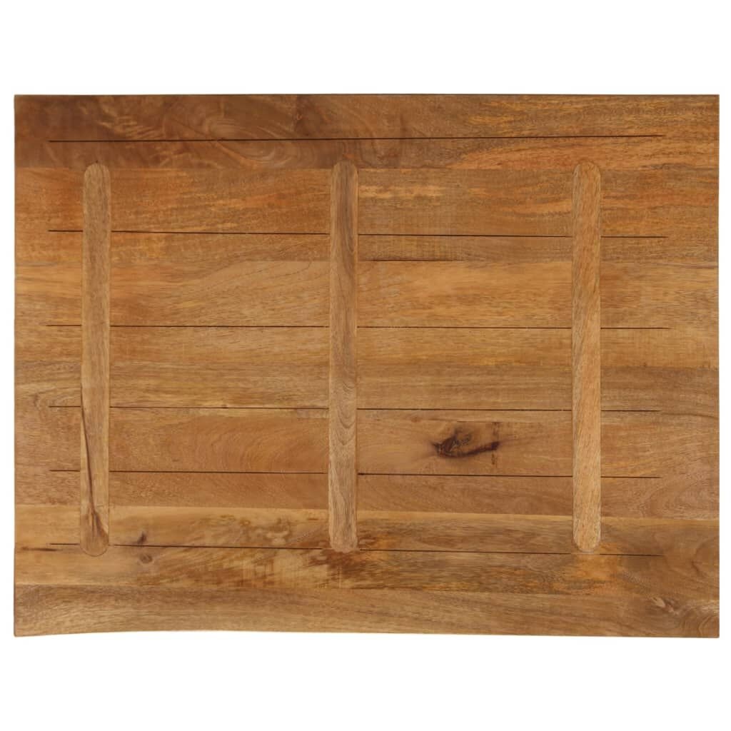 Massief Mangohouten Tafelblad 100x80cm - 35% Korting!