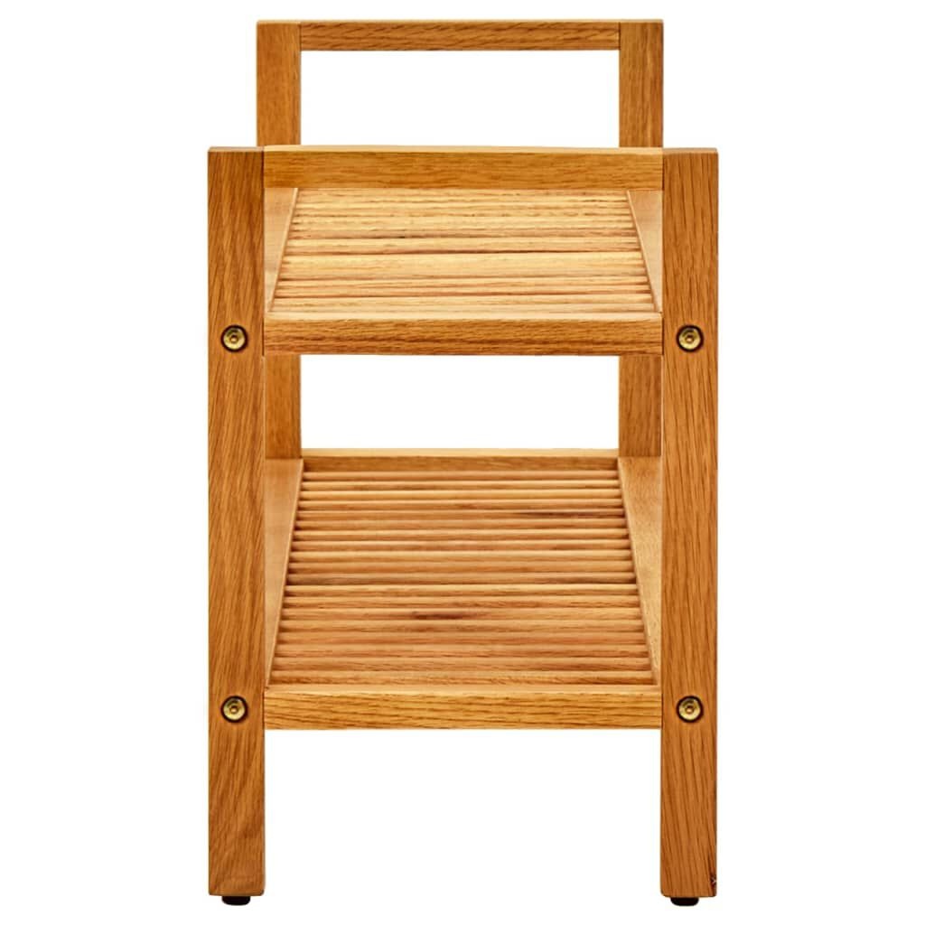 VidaXL Schoenenrek Eiken - 100cm - 45% Korting!