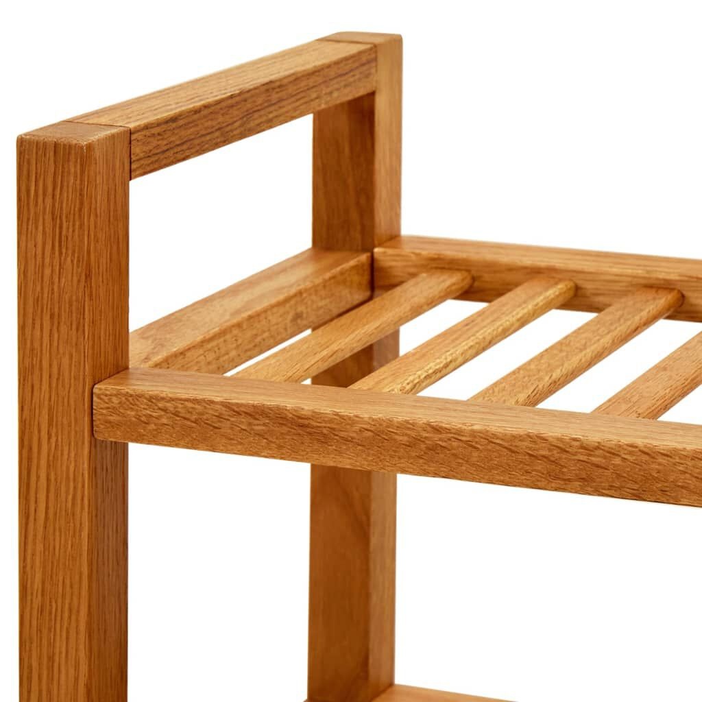 VidaXL Schoenenrek Eiken - 100cm - 45% Korting!