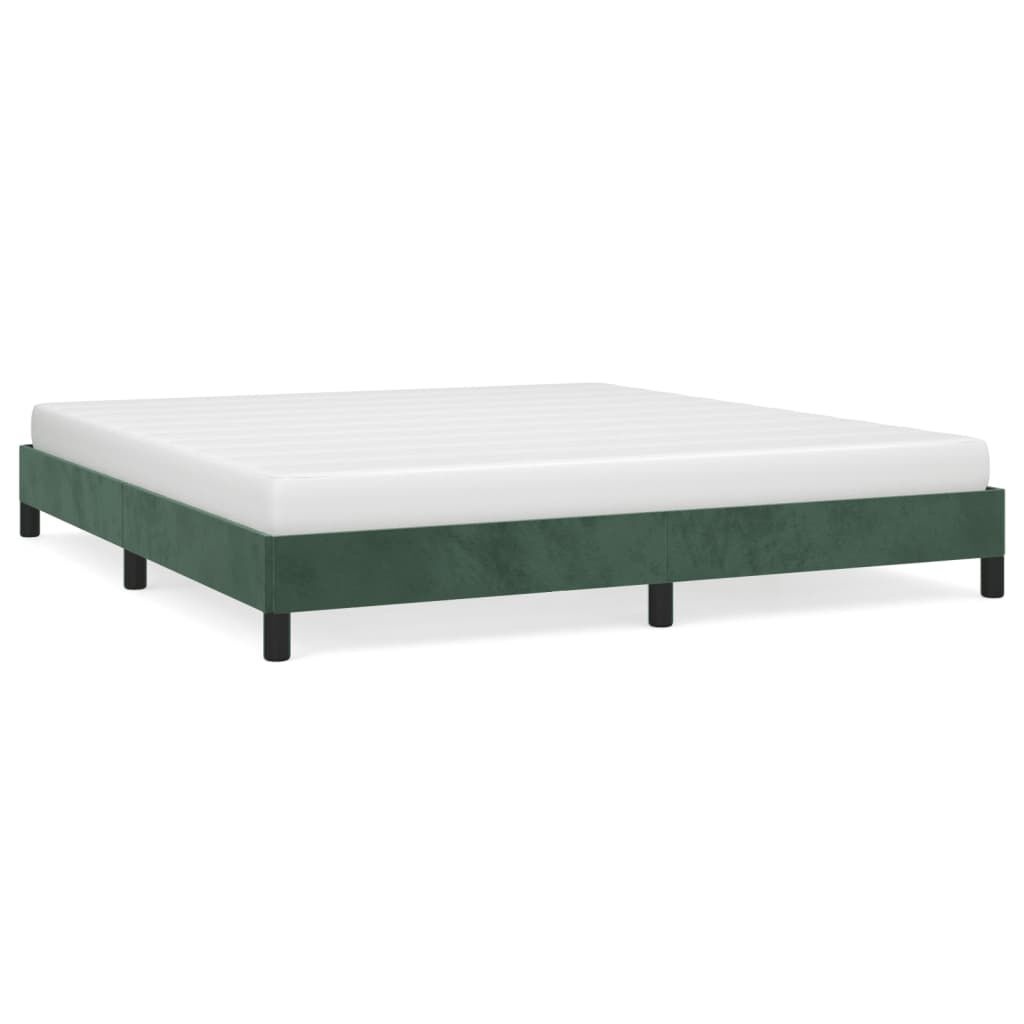 VidaXL Fluwelen Bed 180x200cm Donkergroen - 47% Korting!