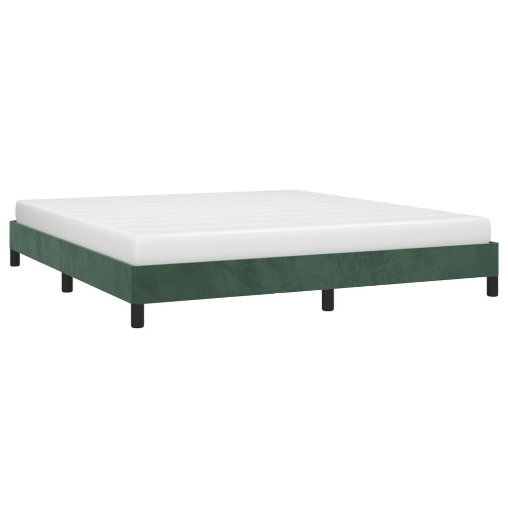 VidaXL Fluwelen Bed 180x200cm Donkergroen - 47% Korting!