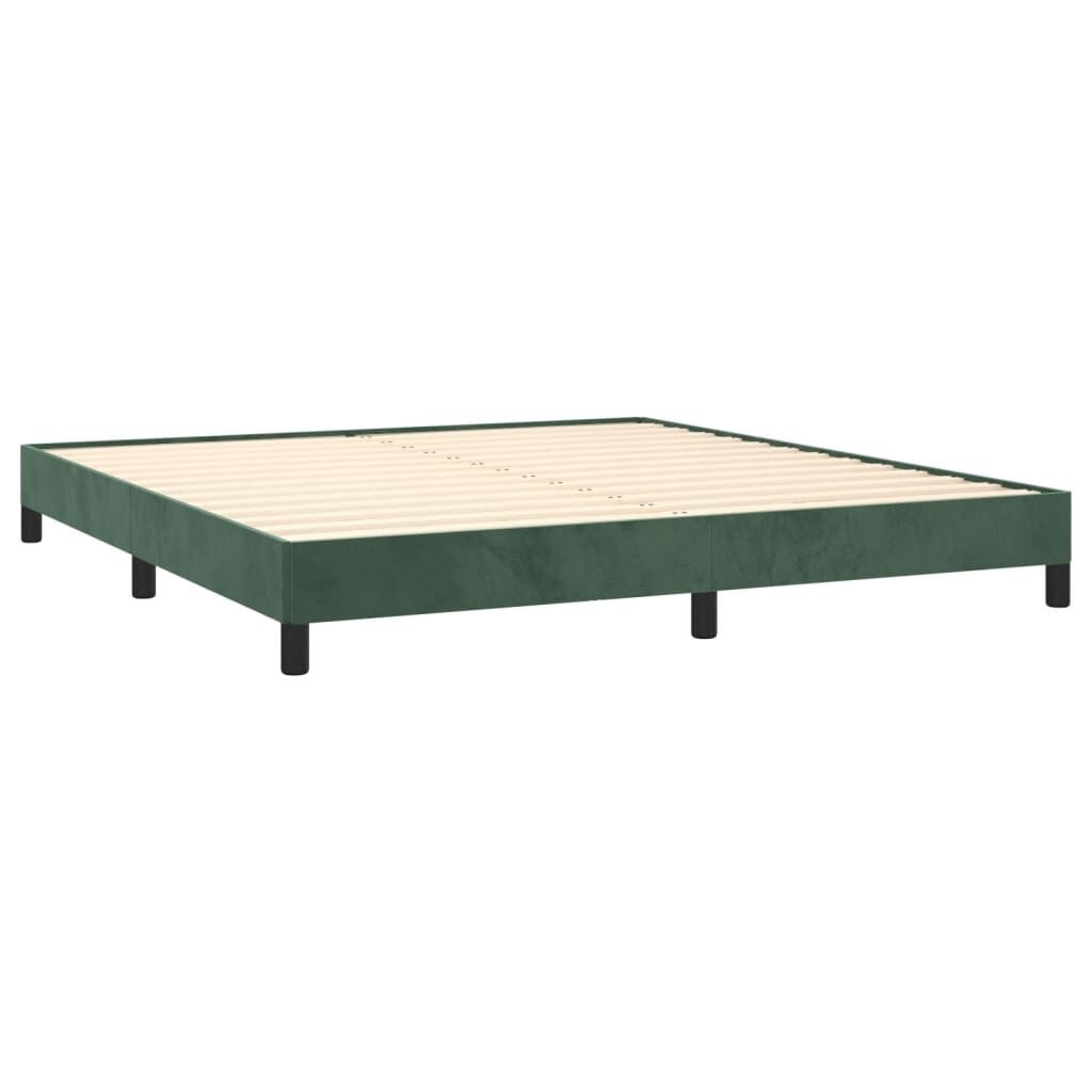 VidaXL Fluwelen Bed 180x200cm Donkergroen - 47% Korting!