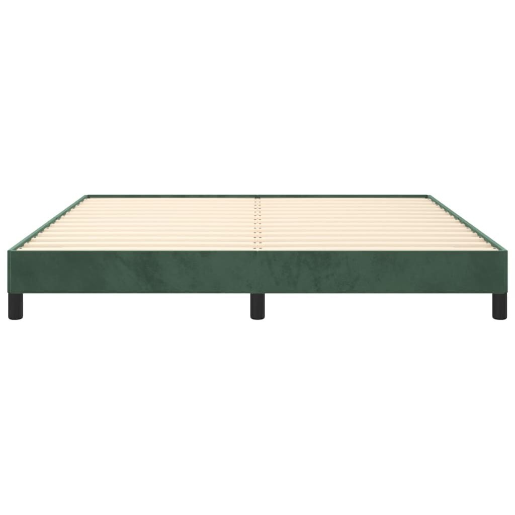 VidaXL Fluwelen Bed 180x200cm Donkergroen - 47% Korting!