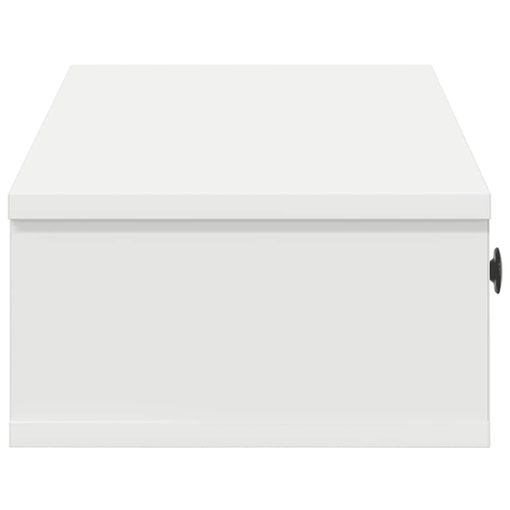VidaXL Wandschap Wit 100cm met Lades - 35% Korting!