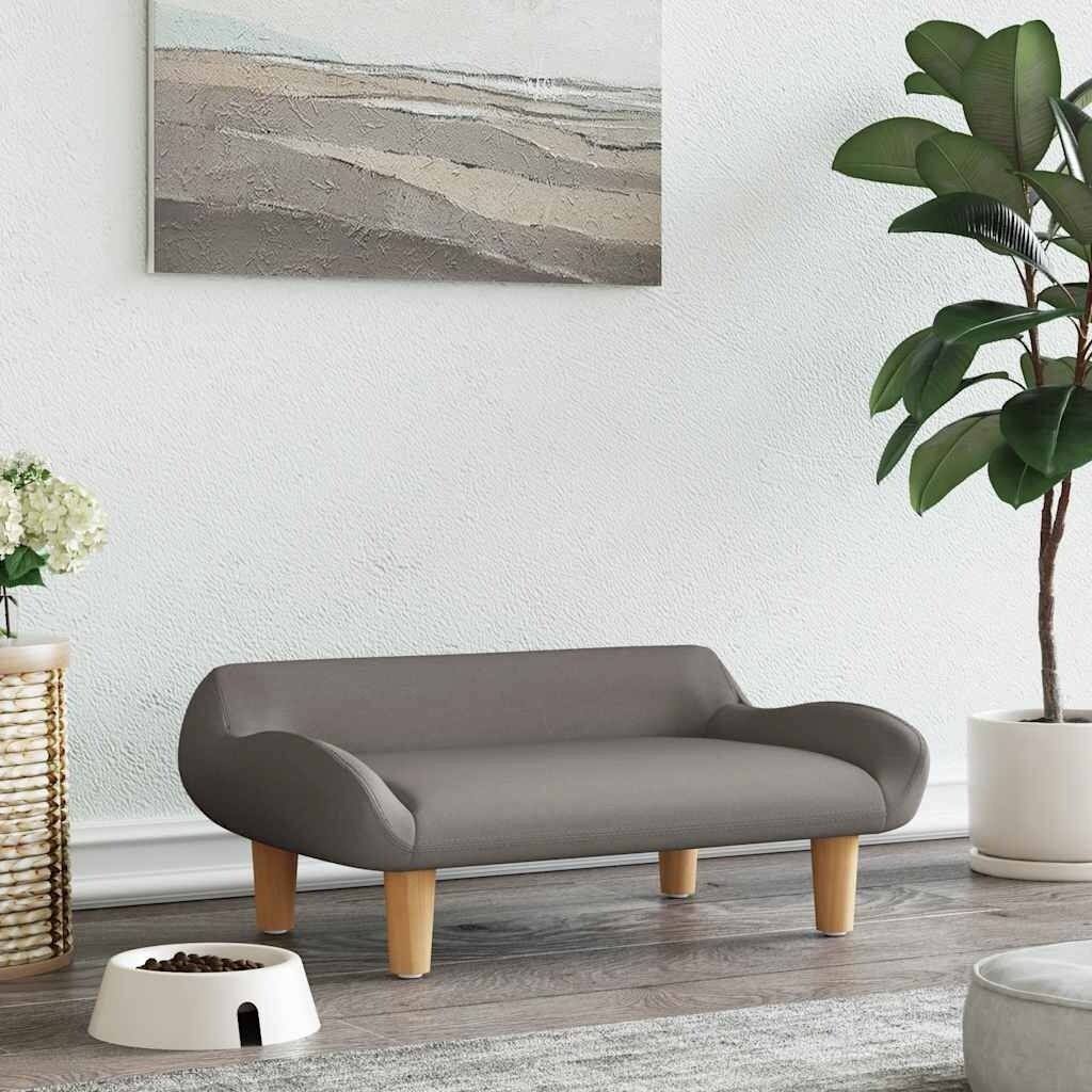 vidaXL Hondenmand Taupe 70x40cm - 35% Korting!
