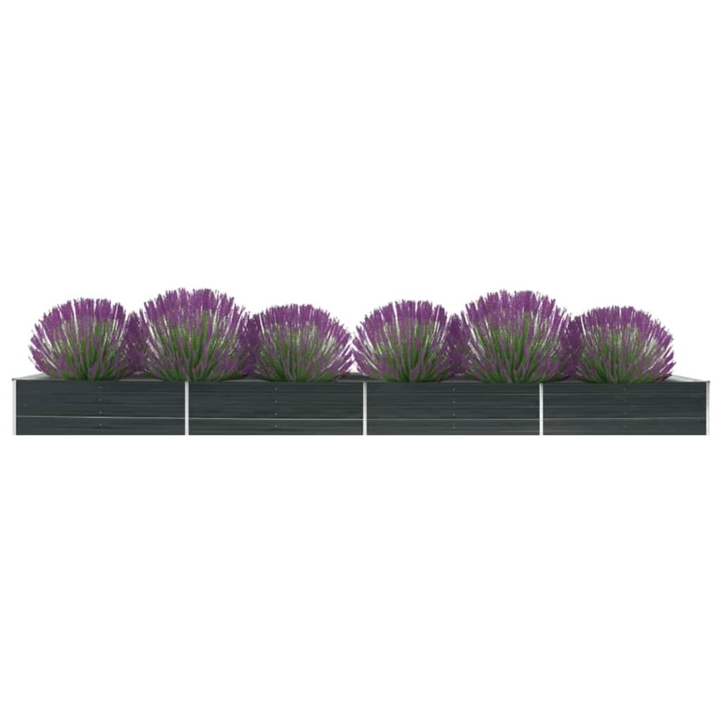 VidaXL Plantenbak Gegalvaniseerd 600cm - 45% Korting!