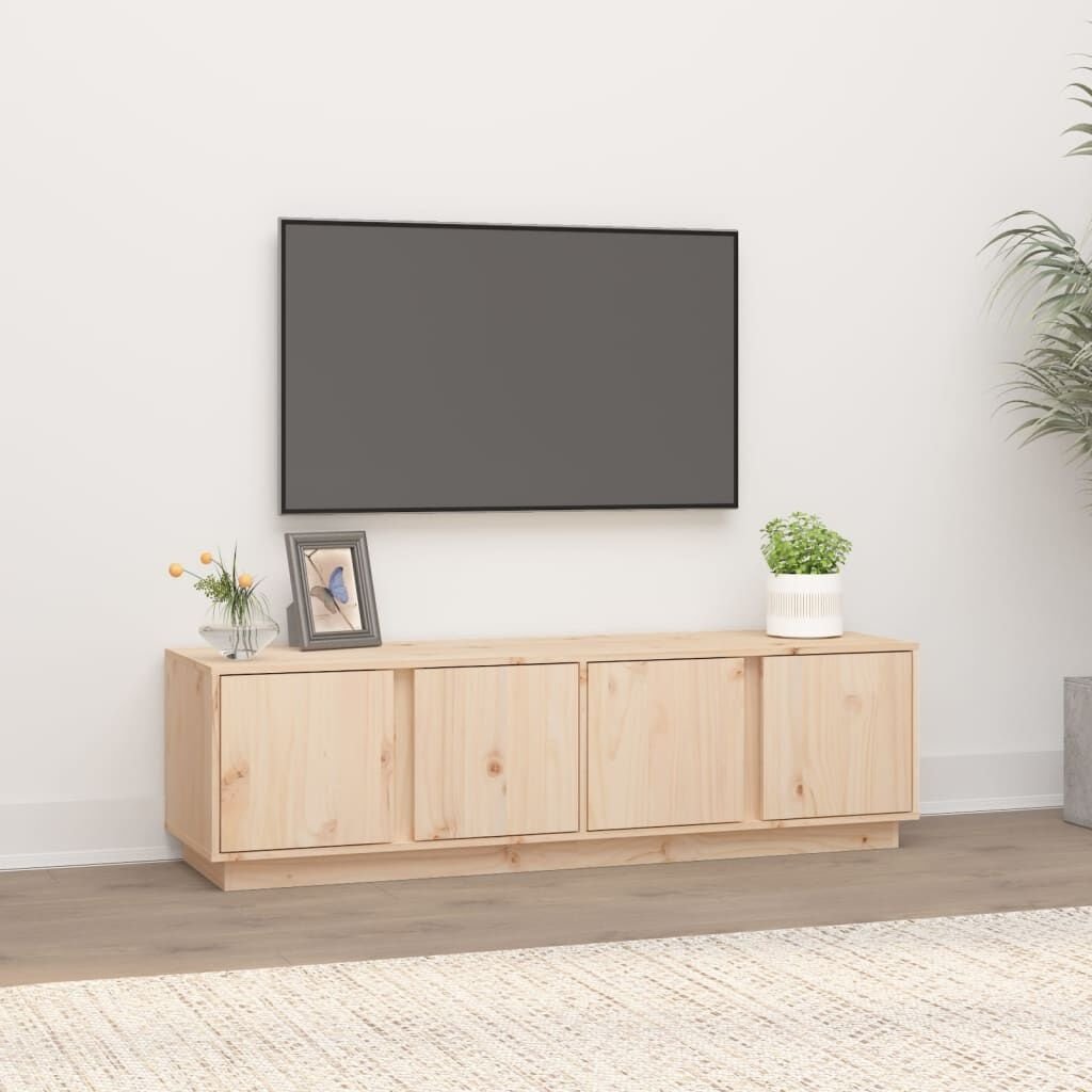 vidaXL TV-Meubel Grenenhout 140cm - 35% Korting!