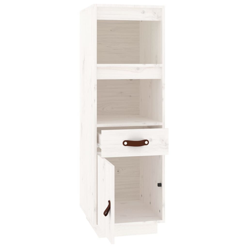 Hoge Kast Grenenhout Wit 34x40x108cm - 35% Korting!