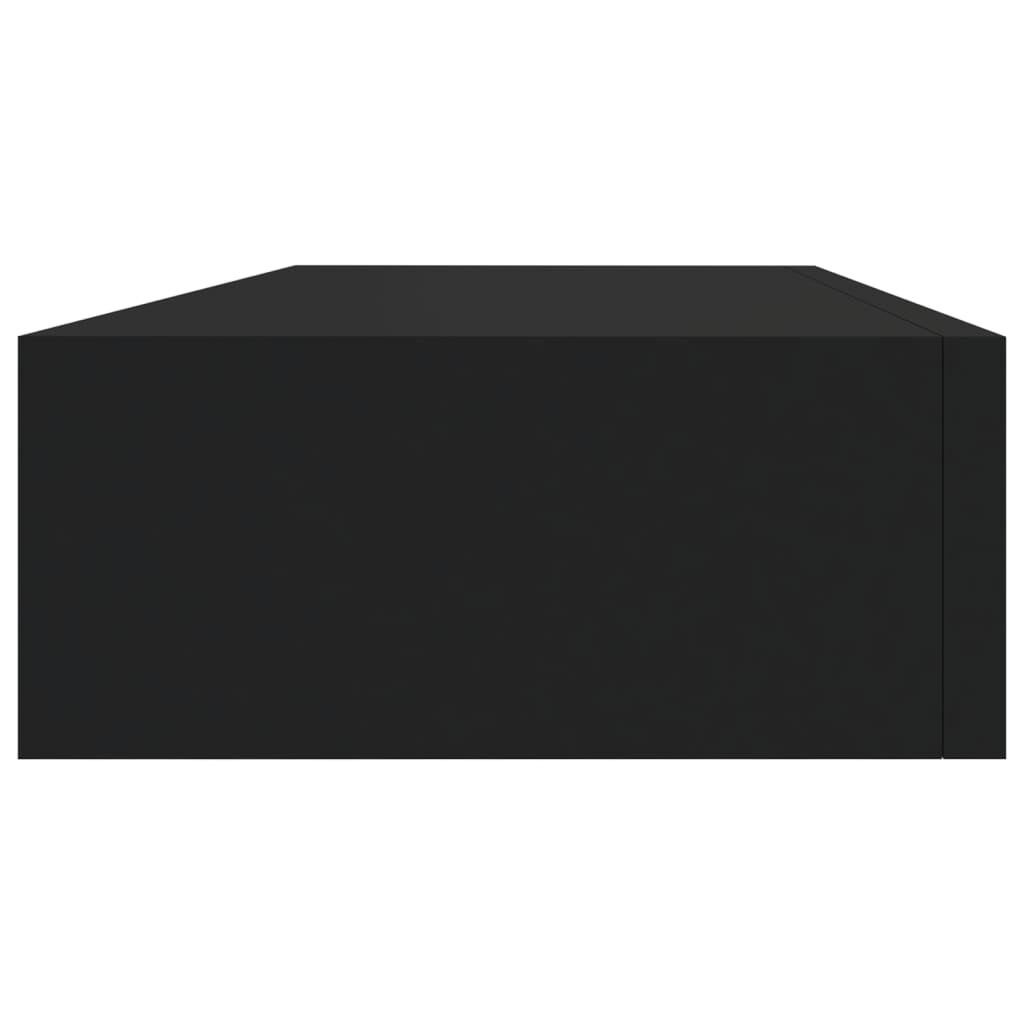 VidaXL Wandplanken Zwart (2 st) -60cm - 35% Korting!