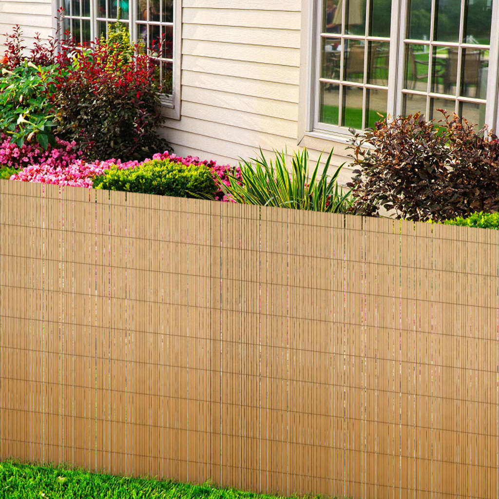 Rieten Tuinscherm 100x1000 cm - 35% Korting! Topdeal!