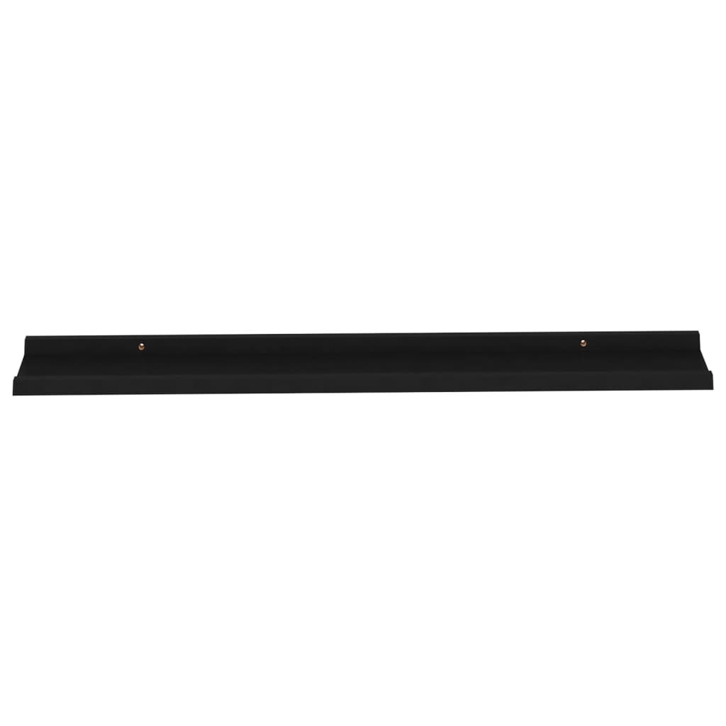 VidaXL Wandschappen Zwart (2 st) - 100cm - 35% Korting!