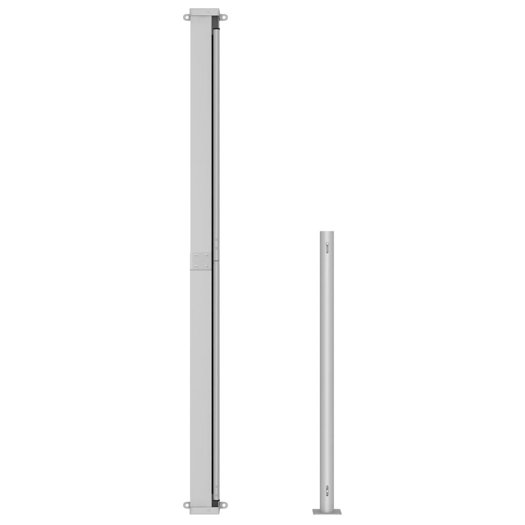 Tuinscherm uittrekbaar 200x500cm bruin - 35% KORTING!