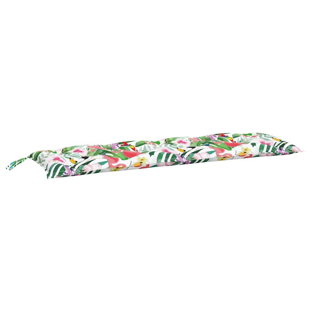 vidaXL Tuinbankkussens (2) 150x50cm, MEERKLEURIG! -45%