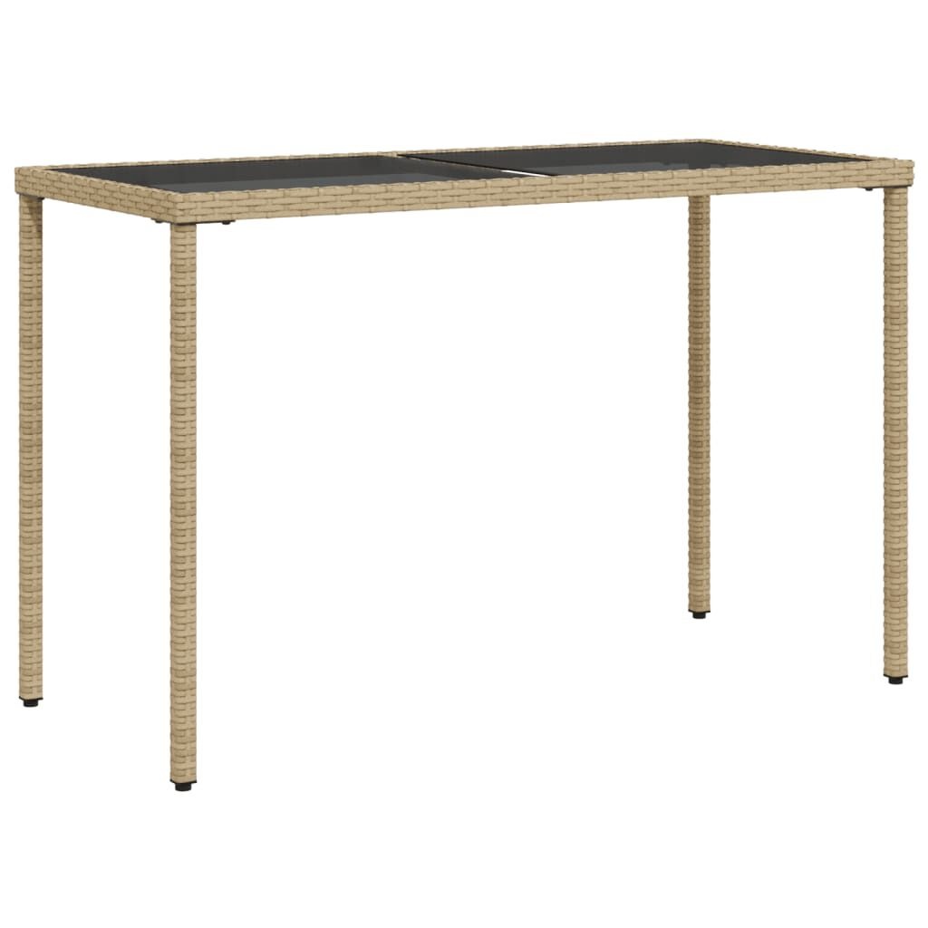 VidaXL Tuintafel Rattan Beige - 50% Korting! Krasje