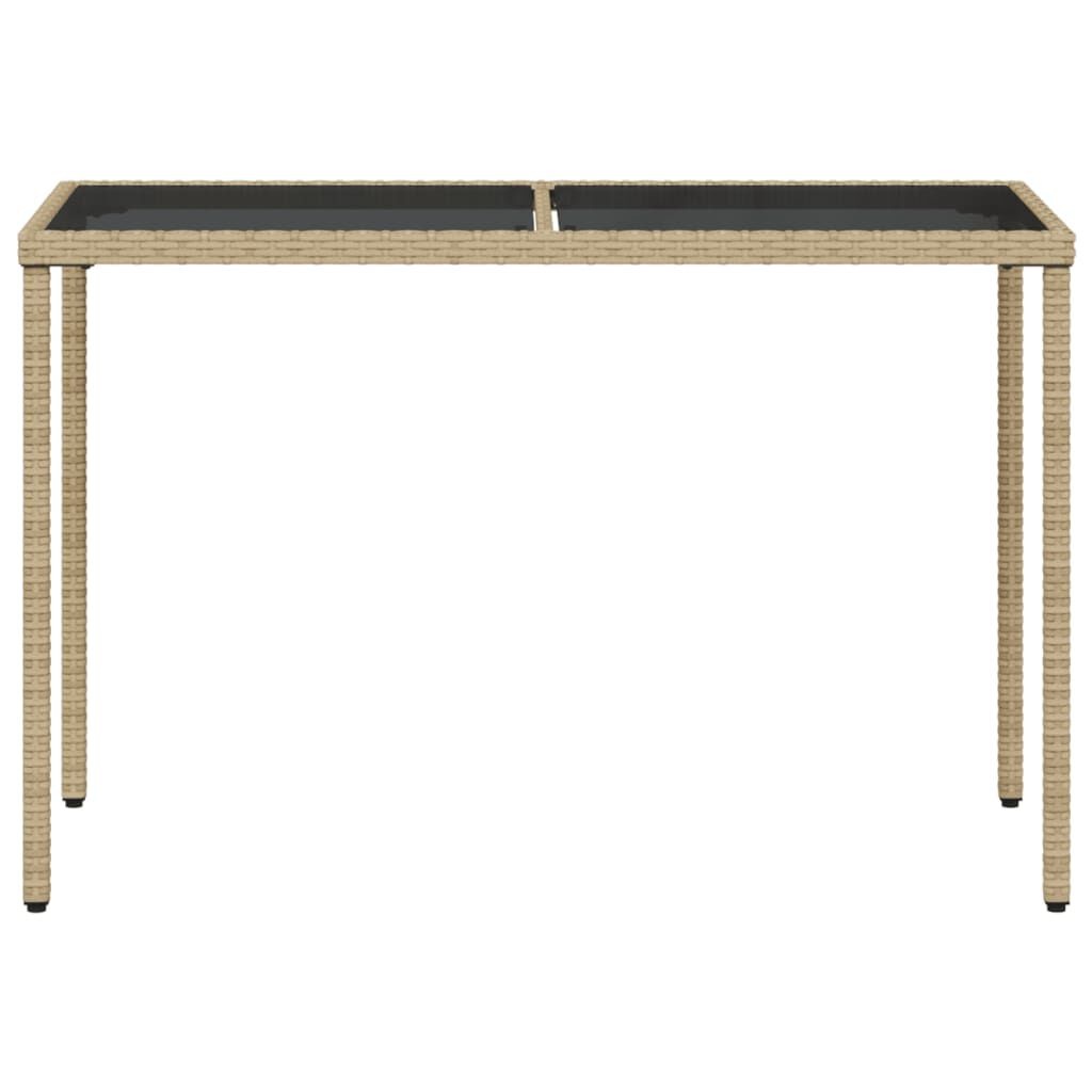 VidaXL Tuintafel Rattan Beige - 50% Korting! Krasje