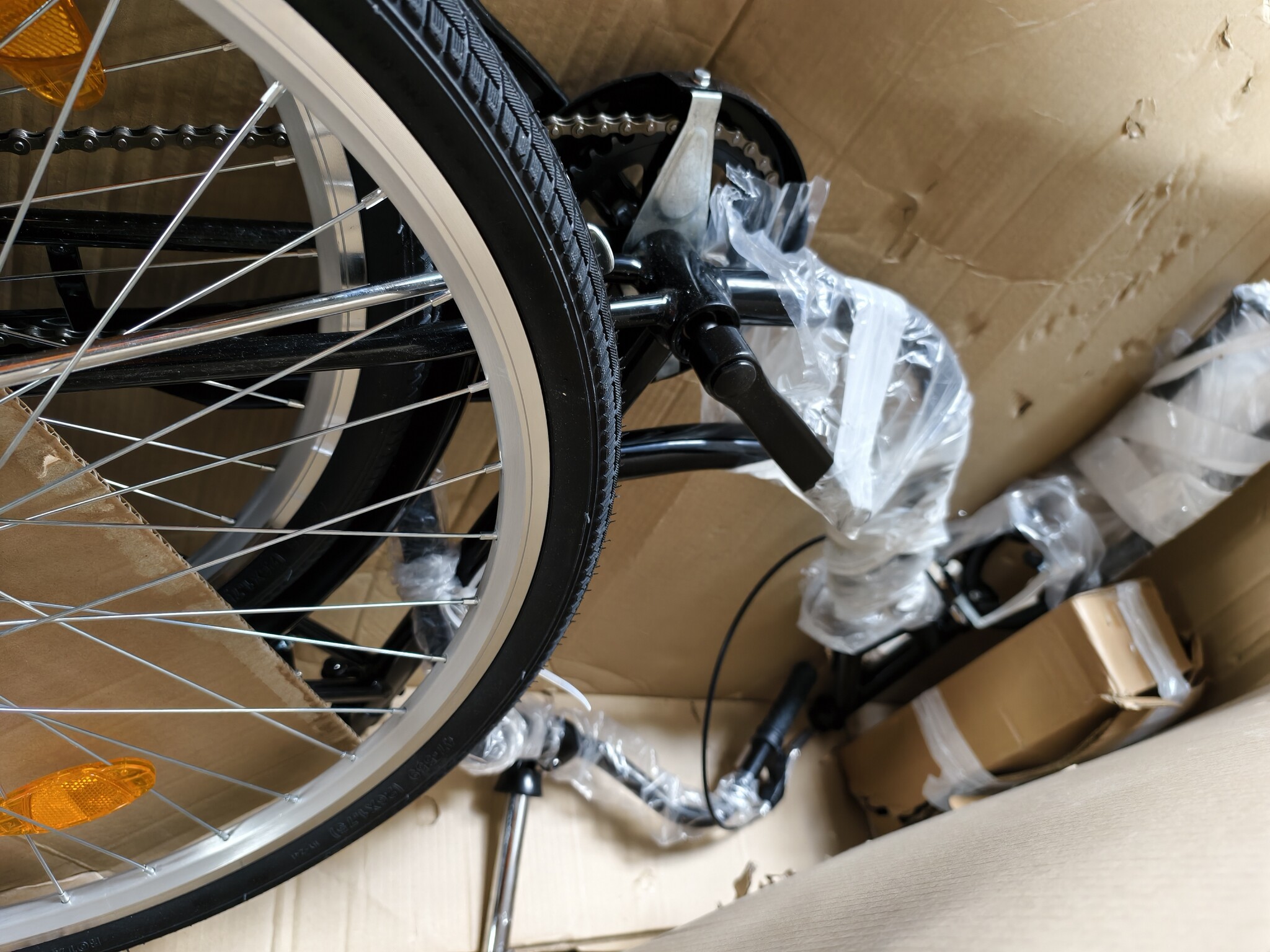 Retro Meisjesfiets 26 inch Zwart - 45% Korting!