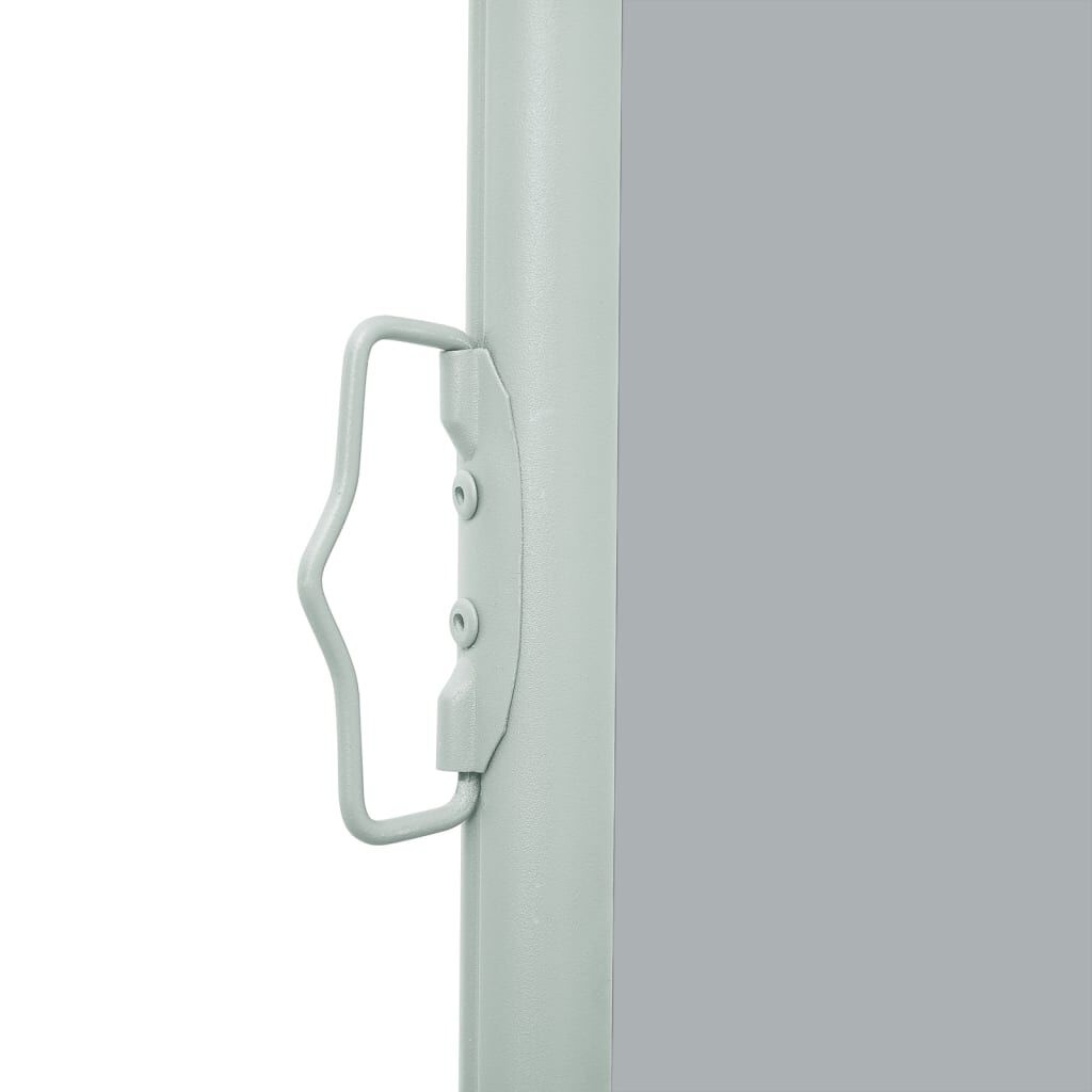 Tuinscherm Uittrekbaar 100x500cm Grijs - 35% Korting!