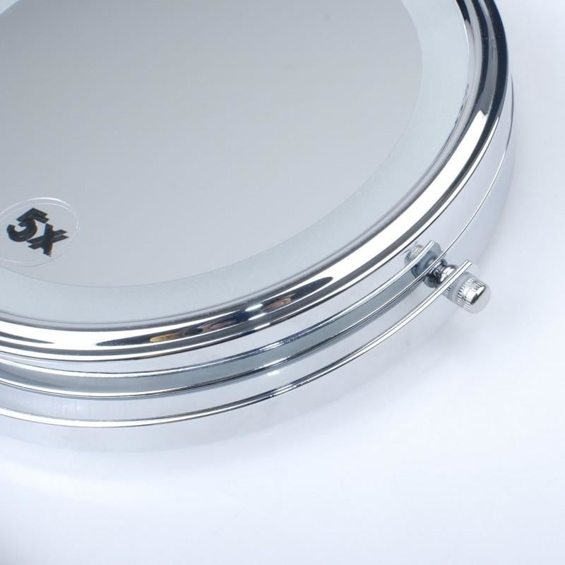 LED Make-up/Scheerspiegel Chroom 20cm - 60% Korting! (3x Vergroting)
