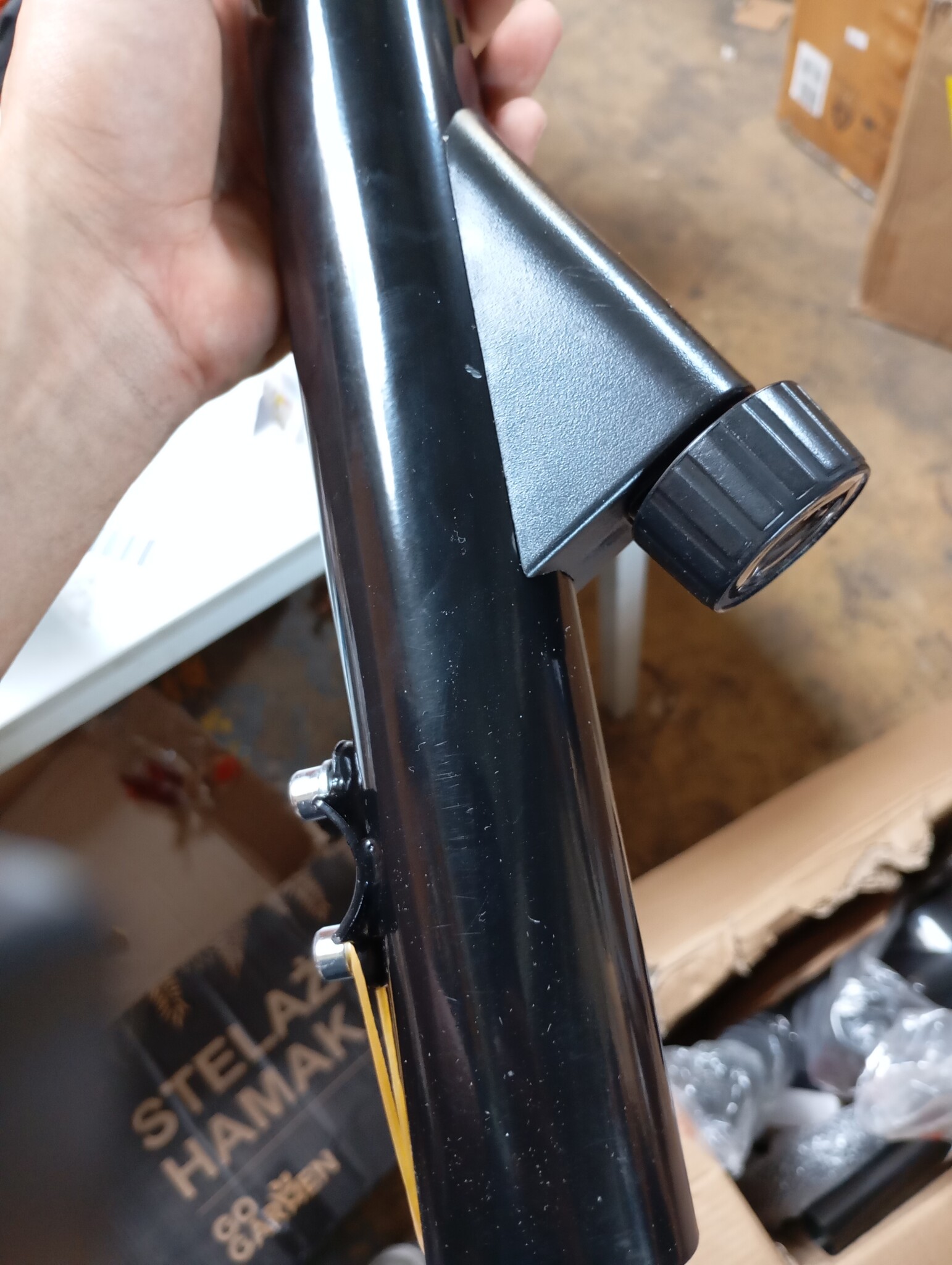 Hometrainer Fiets Zwart - 55% Korting! Krasjes, Nieuw!