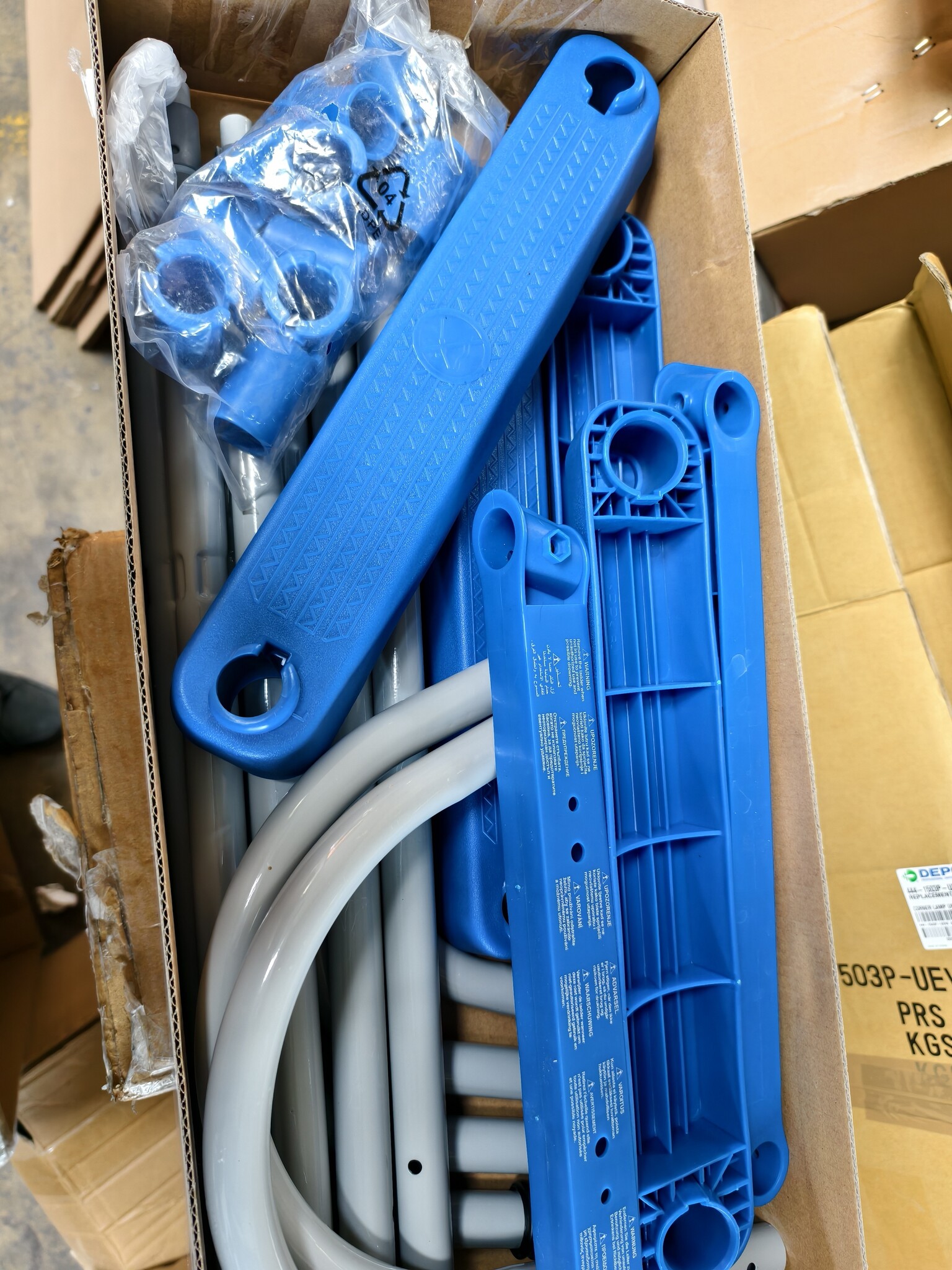 Zwembadladder 84cm - 55% Korting! Veilig & Gemakkelijk