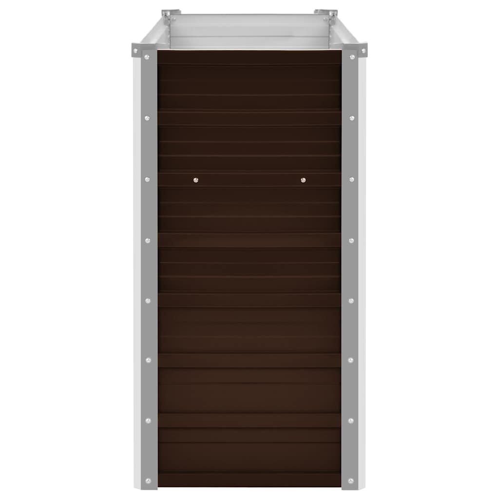 VidaXL Verhoogde Plantenbak 100x40x77cm Bruin - 35% Korting!
