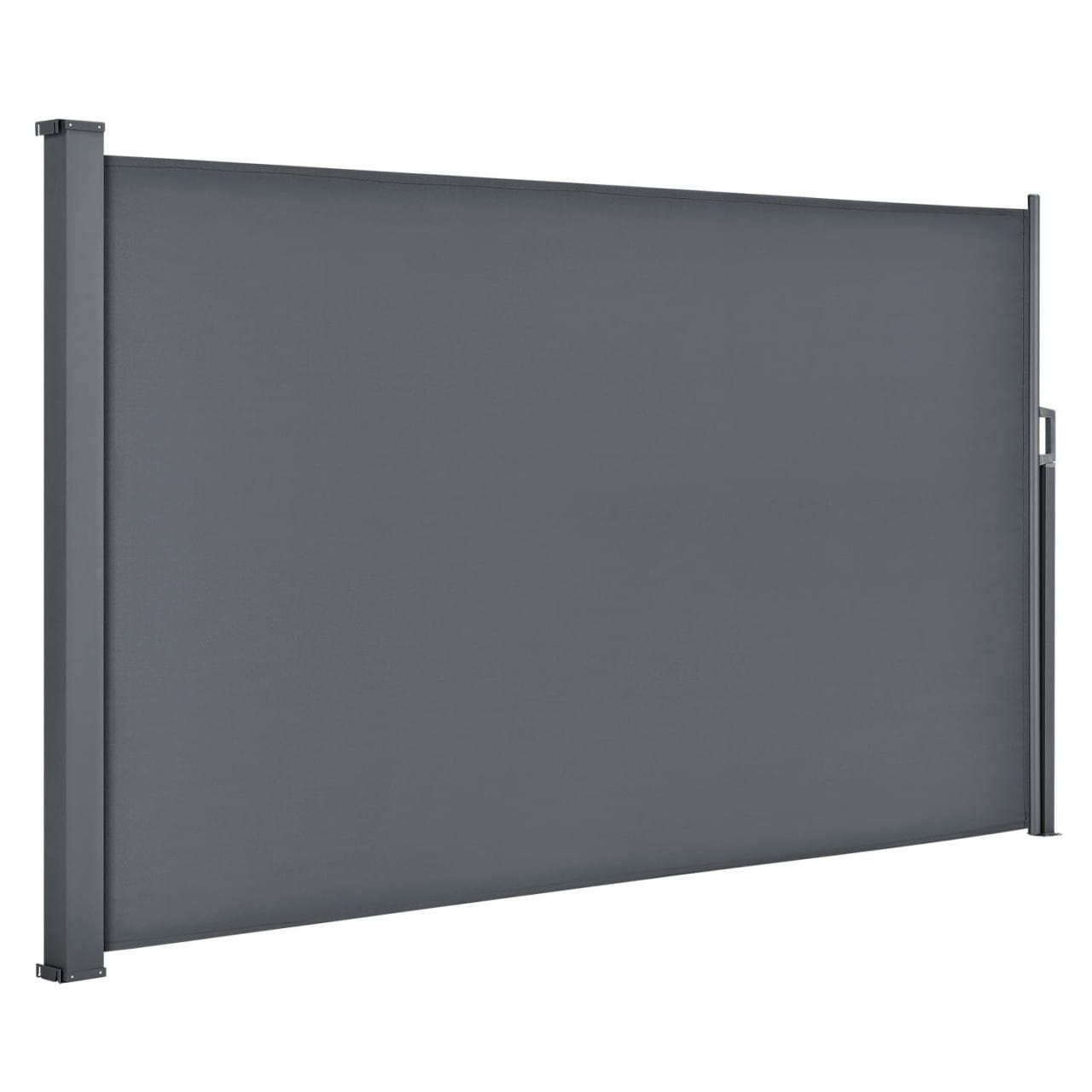 Windscherm Grijs 350x180cm - 55% Korting! Tuinafscheiding