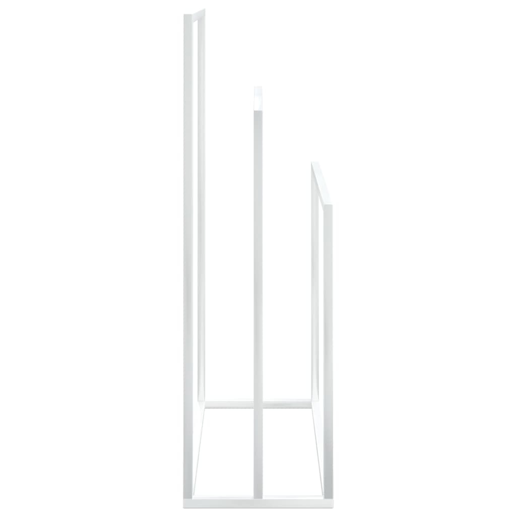 vidaXL Handdoekenrek Wit - Licht Beschadigd - 35% Korting!