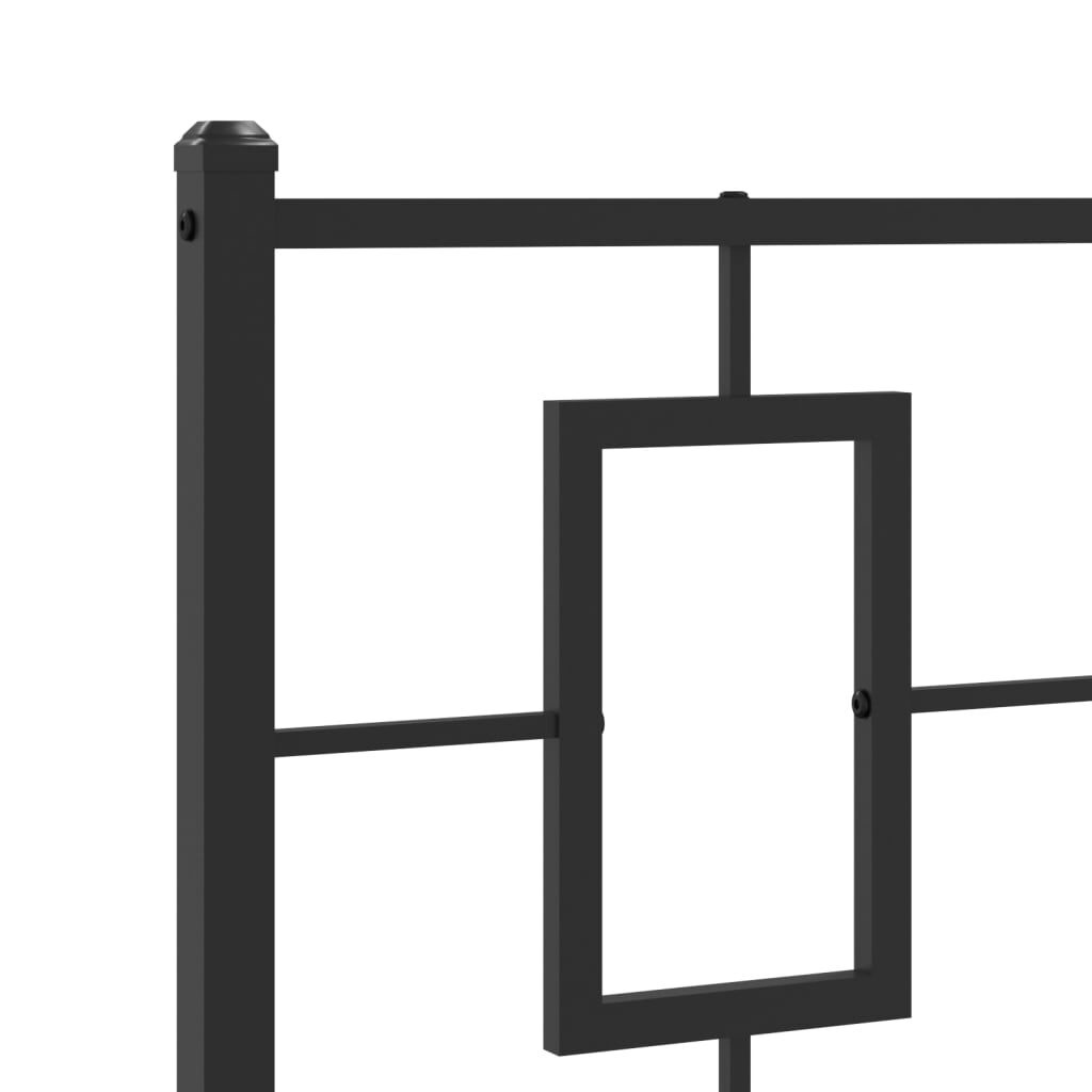 vidaXL Bedframe 80x200 Zwart - Zo Goed Als Nieuw! -35%