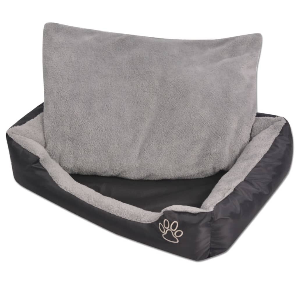VidaXL Hondenbed Zwart Maat L - 35% Korting!