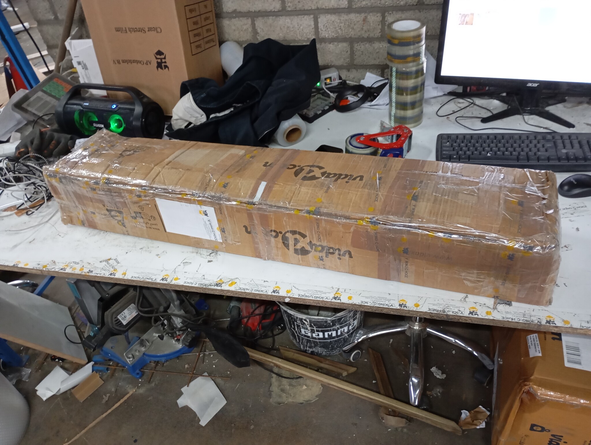 vidaXL Uittrekbaar Windscherm 200x1200cm Antraciet - 45% Korting!