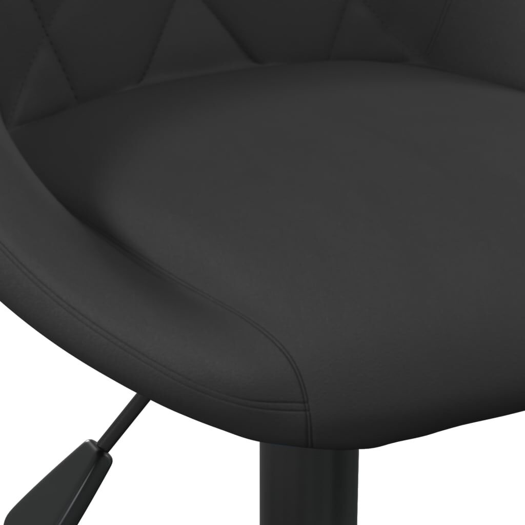 Draaibare Eetkamerstoelen (4 st) Zwart Fluweel -35%