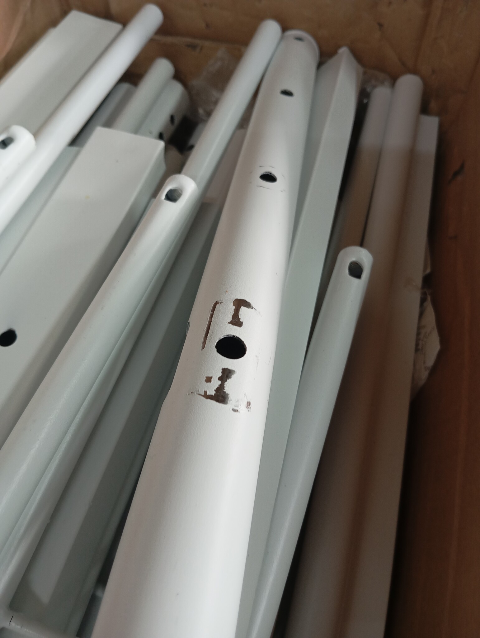 Stapelbed 90x200 cm Wit Staal - 60% Korting!